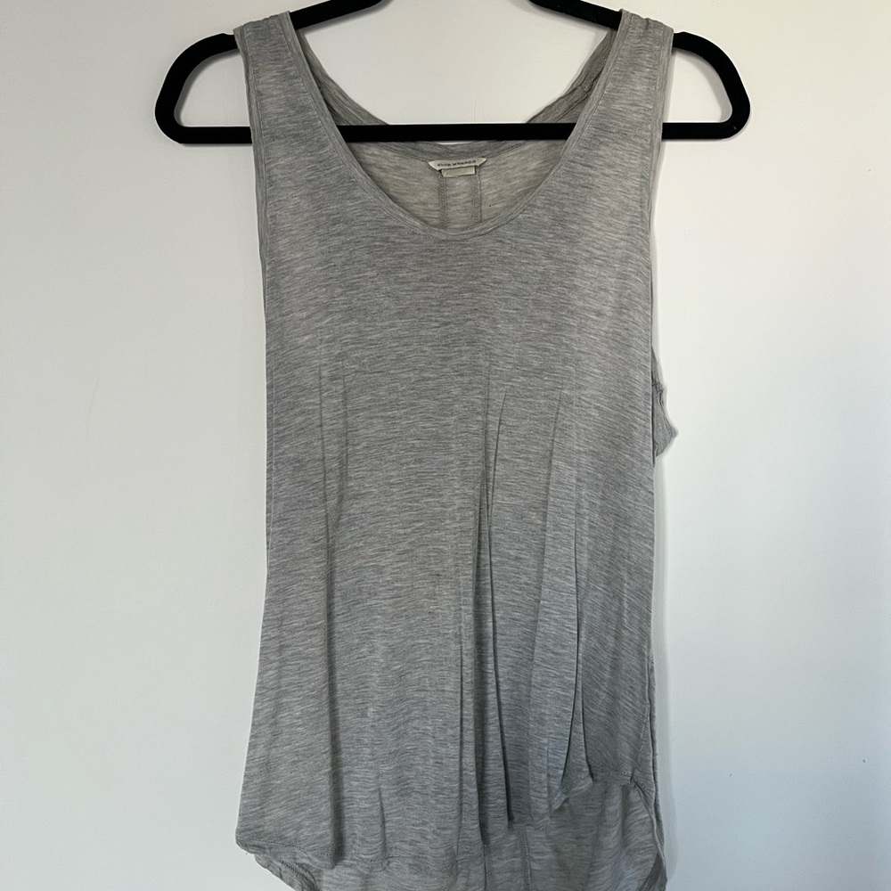 Club Monaco Gray Women's Top size L